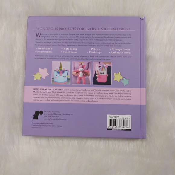 BOOK Unicorn Crafts by Isabel Urbina Gallego - Picture 10 of 10
